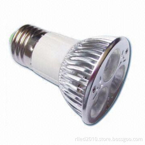 high brightness high power e27 mr16 gu10 3w led spotlight